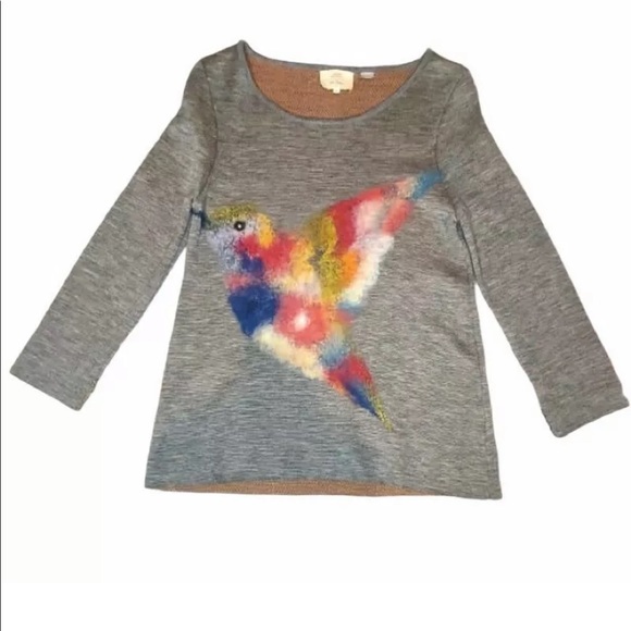 Sweaters - Starla Halfmann Anthropologie Hummingbird Sweater